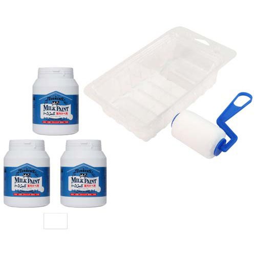 【企画品】ターナー ミルクペイントforウォール ミニトレイ＆ローラーセット(1セット)[塗料]の通販は 5,720円