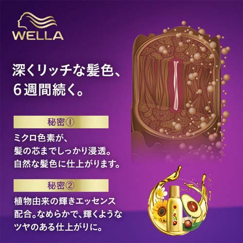 単品18個セット ウエラトーン2+1ミルキータイプ6B HFCプレステージジャパン合同 代引不可 ウエラトーン２＋１ミルキータイプ６Ｂ 容量127ML ウエラ