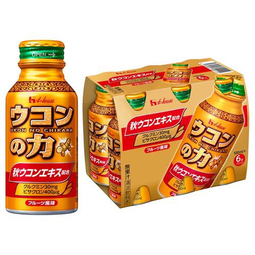 ウコンの力 ドリンク(6本入×10セット(1本100ml))[健康ドリンク]