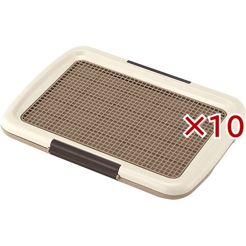しつけるトレー メッシュプラス アイボリー S(10セット)[ペットシーツ・犬のトイレ用品]
