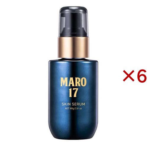 MARO17 薬用スキンセラム(80g×6セット)[男性用 乳液・美容液]