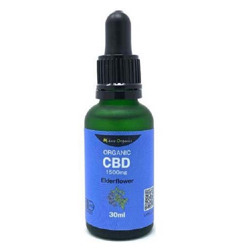 有機エルダーフラワーCBDオイル 1500mg(30ml)[有機(JAS)・オーガニック]