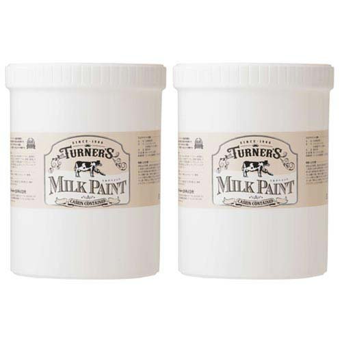 ターナーミルクペイント クリームバニラ(1.2L×2セット)[塗料]の通販は