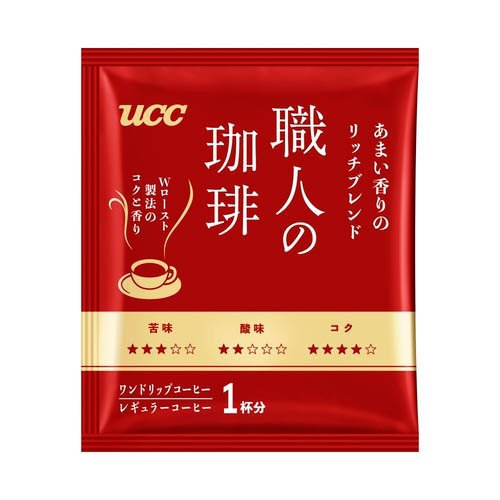 UCC 職人の珈琲 ワンドリップコーヒー あまい香りのリッチブレンド(7g*100袋*2個セット)[ドリップパックコーヒー]_1
