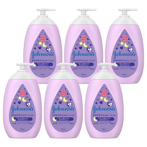 ジョンソン すやすやタイムローション(500ml×6セット)[ベビーローション]の通販は 7,977円