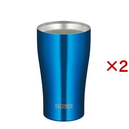 サーモス 真空断熱タンブラー 340ml オーシャンブルー JDY-340C OBL(2セット)[食器・カトラリー その他] 4,747円