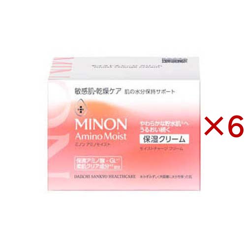 ミノンアミノモイストモイストチャージクリーム(40g×6セット)[保湿クリーム]