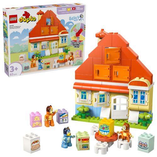 レゴ(LEGO) デュプロ ブルーイのおうちとメモリーゲーム 10459(1個)[ベビー玩具・赤ちゃんおもちゃ その他]