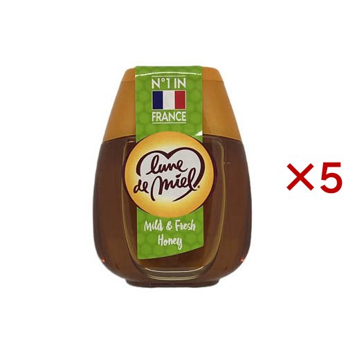 ルンドミエル ハチミツ アカシア＆リンデン(250g×5セット)[はちみつ]