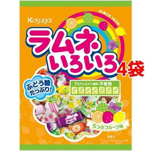 春日井製菓 ラムネいろいろ 70g 4袋セット お菓子 その他 の通販はau Pay マーケット 爽快ドラッグ