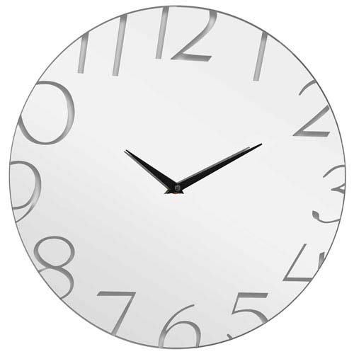 アプリクス ウォールクロック ラウンドミラー(1個)[生活用品 その他]の通販は 5,331円