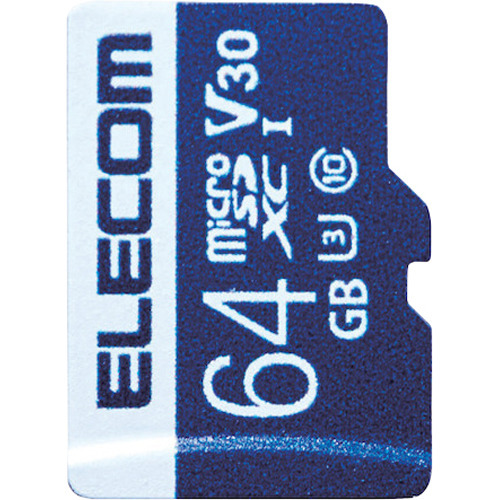 エレコム マイクロSDXCカード 64GB UHS-I 高速データ転送 MF-MS064GU13V3R(1個)[情報家電　その他]