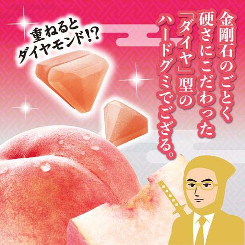 忍者めし鋼 金剛石 ピーチ味(45g×40セット)[グミ]の通販はau PAY
