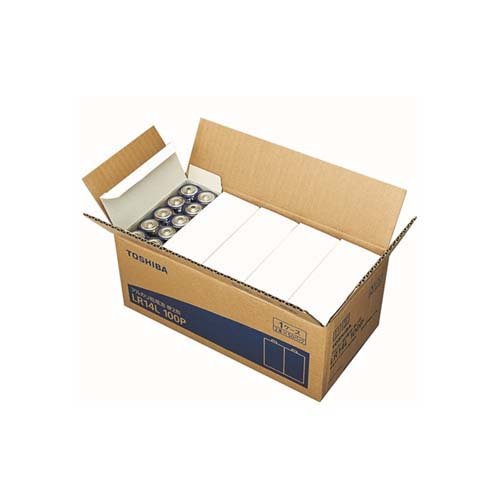 東芝 アルカリ単二形 乾電池 LR14L 100P(100本入)[電池・充電池・充電器]