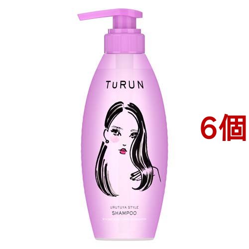 TURUN(とぅるん) うるツヤスタイル シャンプー ポンプ(440g*6個セット)[シャンプー その他]