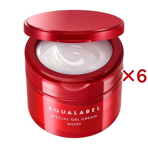 アクアレーベル スペシャルジェルクリーム EX モイスト(90g×6セット)[オールインワン美容液]