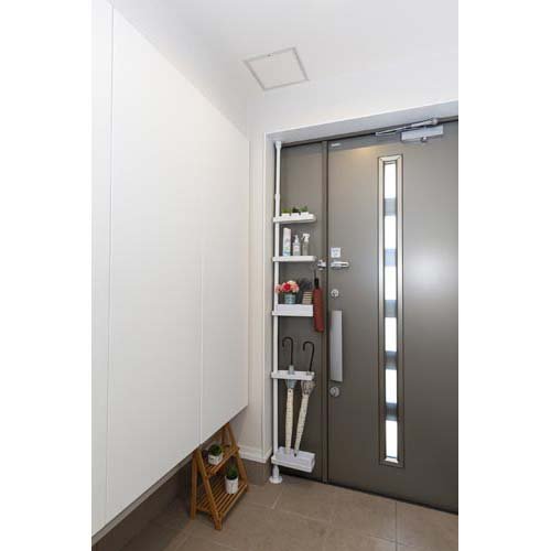つっぱり式 スリムラック TSR-LW(1本)[収納]の通販は