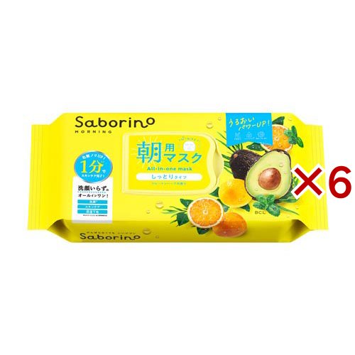 サボリーノ 目ざまシート  N(32枚入×6セット)[パック その他]