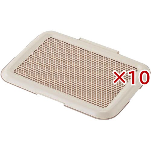 薄型しつけるトレー S アイボリー(10セット)[ペットシーツ・犬のトイレ用品]