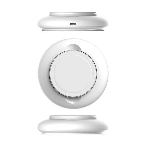 ワイヤレス充電スタンド MagSafe認証 15W ホワイト JUPW1107NP(1個)[充電器・バッテリー類]_2