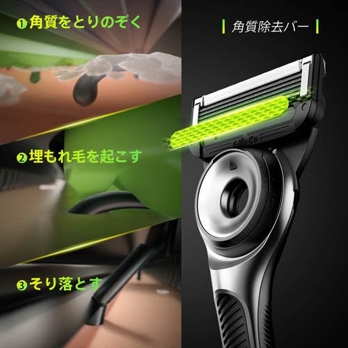 ジレット Gillette Labs 替刃(4個入)[替え刃 3枚刃以上]の通販はau PAY