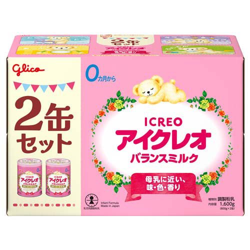 アイクレオ　800g×3缶 Amazon.co.jp: 【3缶セット】 アイクレオのバランスミルク 800g