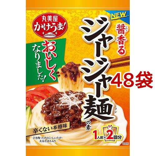 かけうま 醤香るジャージャー麺の素 1人前*2回分(166g*48袋セット)[つゆ]