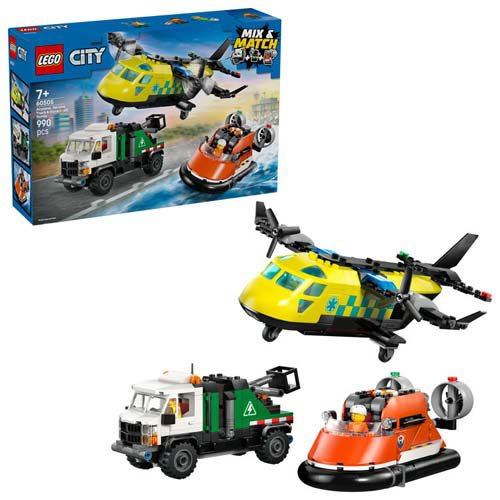 レゴ LEGO シティ 飛行機・整備用トラック・ホバークラフト コンボセット 60505(1個)[ベビー玩具・赤ちゃんおもちゃ その他]