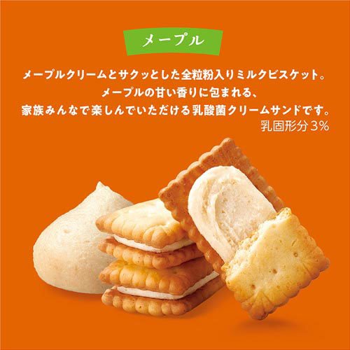 ビスコ メープル(3袋入×120セット(1袋5枚))[ビスケット・クッキー]
