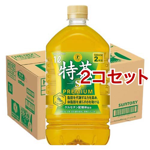 サントリー 伊右衛門 特茶 特定保健用食品(1L*12本入*2コセット)[トクホのお茶]の通販は
