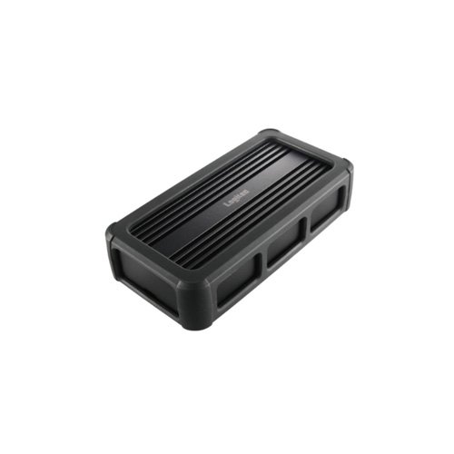 ロジテック USB4対応 M.2 SSDケース NVMe アルミボディ ブラック(1個)[情報家電　その他]