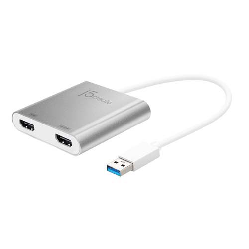 USB3.0 to Dual HDMIディスプレイアダプター JUA365(1個)[情報家電　その他]