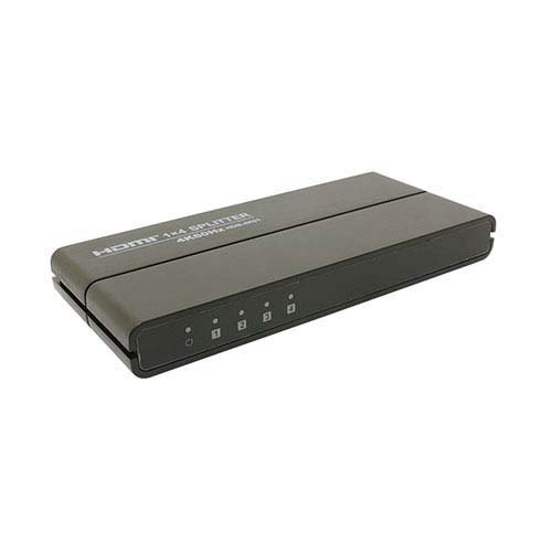 ミヨシ HDMI 1IN4OUT分配器 HDB-4K01(1個)[情報家電　その他]