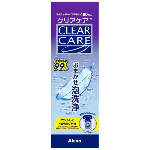 クリアケア(480ml×6セット)[ソフトコンタクト洗浄液] 【公式通販】