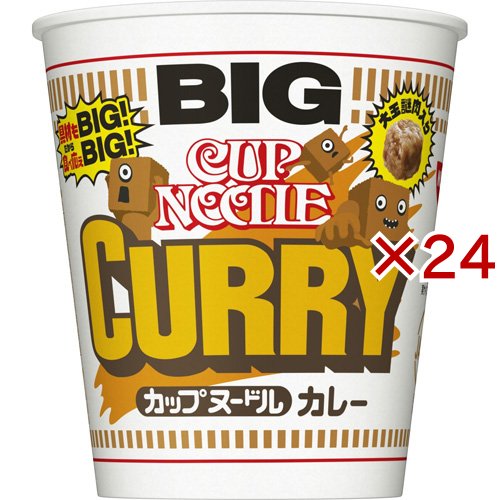 訳あり】カップヌードル カレー ビッグ ケース(12食入×2セット(1食121g