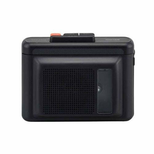 マクセル スピーカー付きBluetooth対応ポータブルカセットプレーヤー MXCP-P100SBK(1台)[ラジカセ]