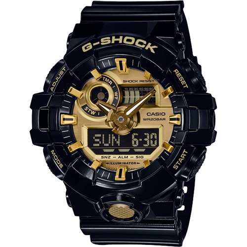 カシオ G-SHOCK GA-710GB-1AJF(1個)[生活用品 その他]