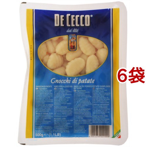 ディチェコ ポテトニョッキ(500g*6袋セット)[インスタント食品 その他]