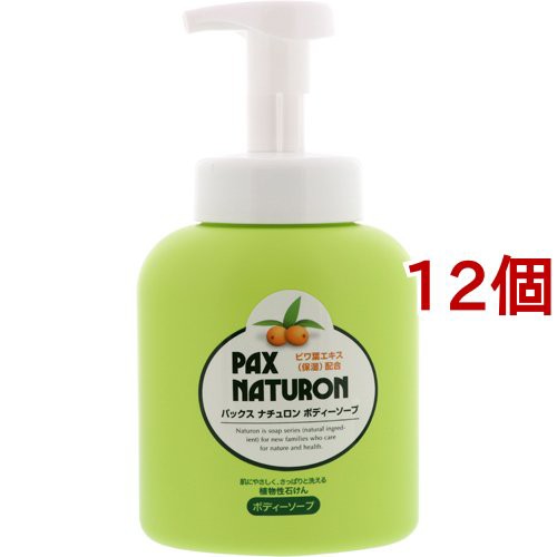 パックス ナチュロン ボディーソープ(500ml*12個セット)[無添加ボディソープ・敏感肌ボディソープ]の通販は