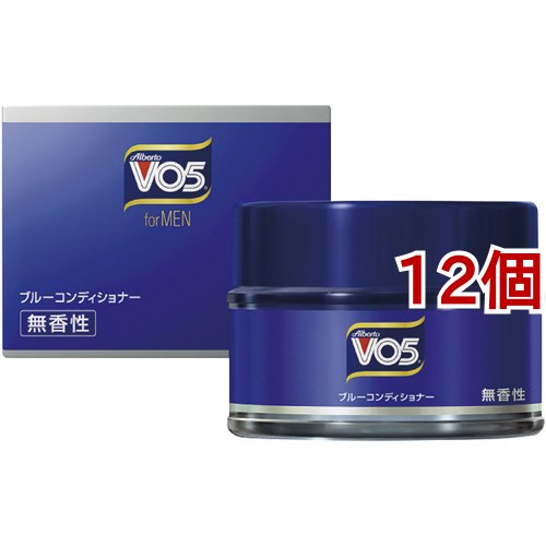 VO5 forMEN ブルーコンディショナー 無香性(85g*12個セット)[白髪隠し]の通販は