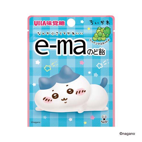 e-maのど飴 ちいかわ第5弾 マスカット味(23g×80セット)[ハーブキャンディー]_1