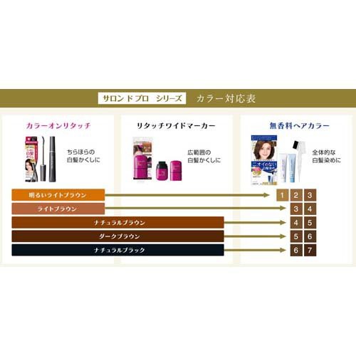 サロンドプロ カラーオンリタッチ 白髪かくしＥＸ ナチュラルブラック(15ml)[白髪隠し]の通販はau PAY マーケット - 爽快ドラッグ |  au PAY マーケット－通販サイト