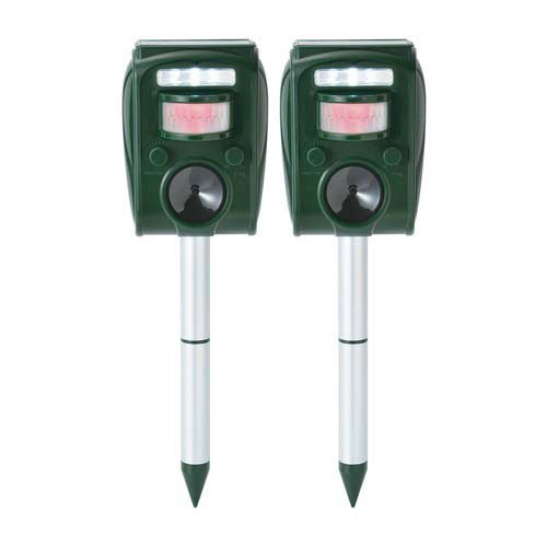 ソーラー充電式害獣駆除機 0448910(1セット)[忌避関連用品]
