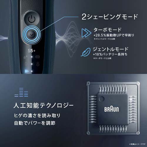 【おまけ付】ブラウン シリーズ5+ シェーバー 53-A72000cc(1台)[シェーバー]