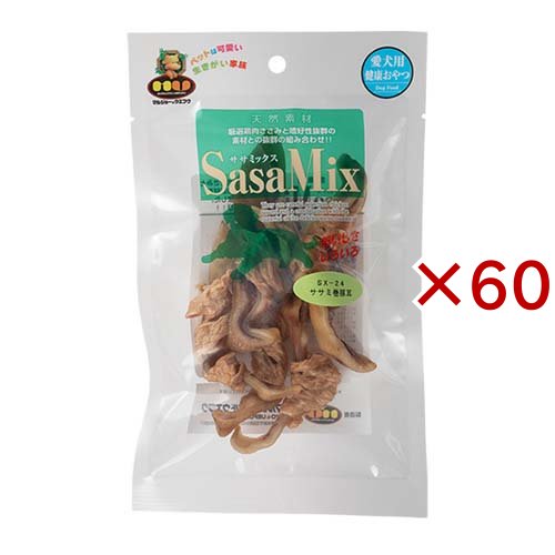 ササミックス ササミ巻豚ミミ(60g×60セット)[犬のおやつ・サプリメント]