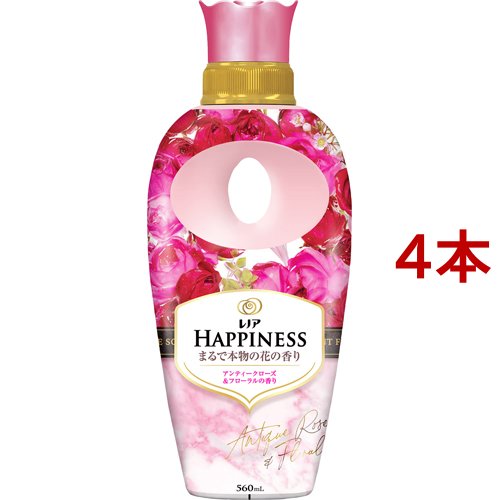 P G レノアハピネス 柔軟剤 アンティークローズ フローラル 本体 560ml 4本セット 柔軟剤 液体 の通販はau Pay マーケット 爽快ドラッグ