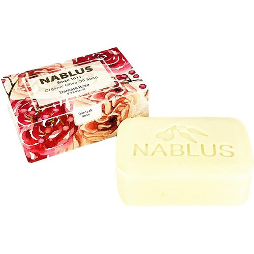 ナーブルスソープ ダマスクローズ(100g*12個セット)[洗顔石鹸]