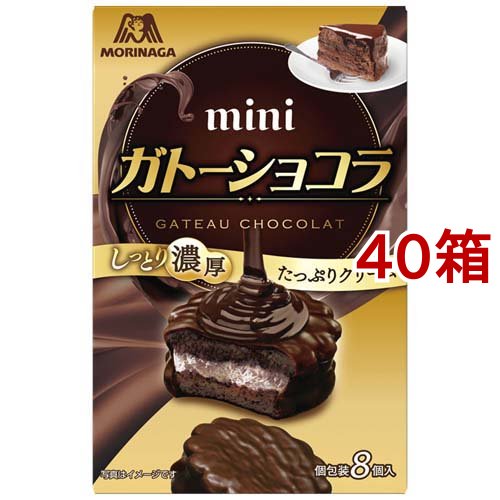 森永 ミニガトーショコラ(8個入*40箱セット)[お菓子 その他]