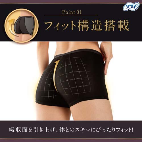 ソフィ 体にフィット吸水ショーツ M(6セット)[生理用ショーツ パンティタイプ] ソフィ 体にフィット吸水ショーツ M(6セット)[生理用ショーツ パンティ