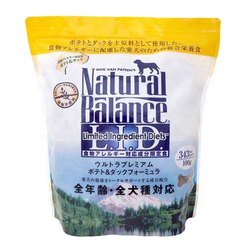 ナチュラルバランス ウルトラプレミアム ポテト＆ダック フォーミュラ ドッグフード(2.27kg)[ドッグフード(ドライフード)]の通販はドッグフード・おやつ・ドリンク・サプリメント